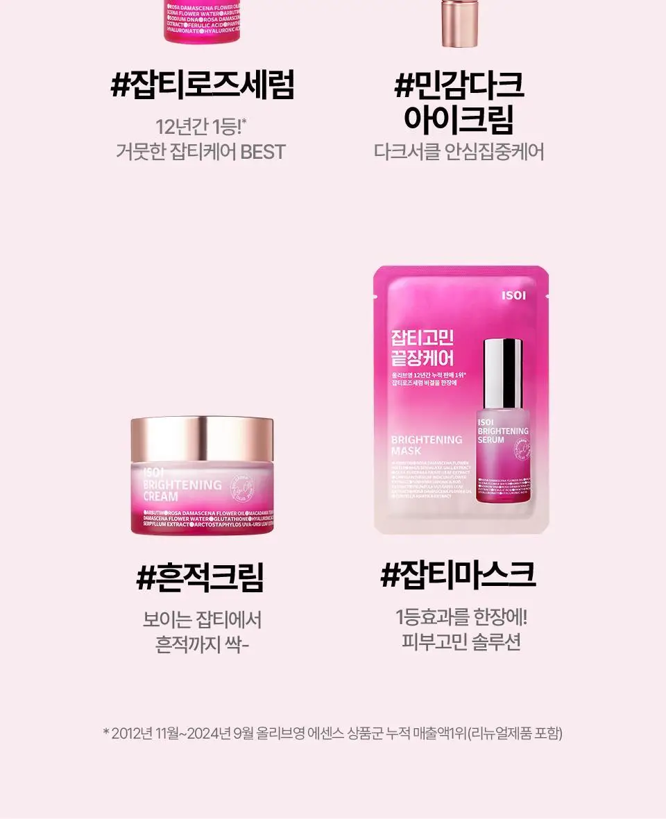 [키짱PICK] 아이소이 브라이트닝 로즈PDRN 잡티세럼 40ml 대용량 기획 (+20ml+미간패치 1세트) 상세페이지 28